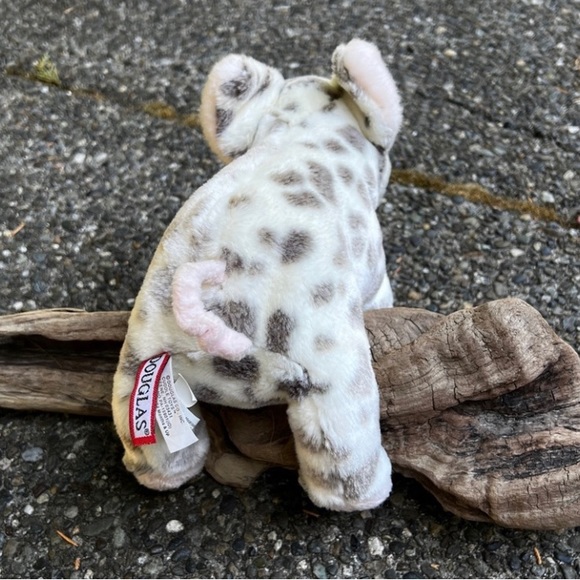 Douglas Cuddle Toys Beanie Plush Spotted Piglet 9” Stuffed Animal - Picture 7 of 11